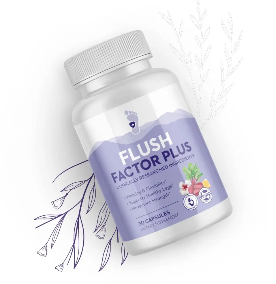 Flush Factor Plus-1-Bottle-leaves